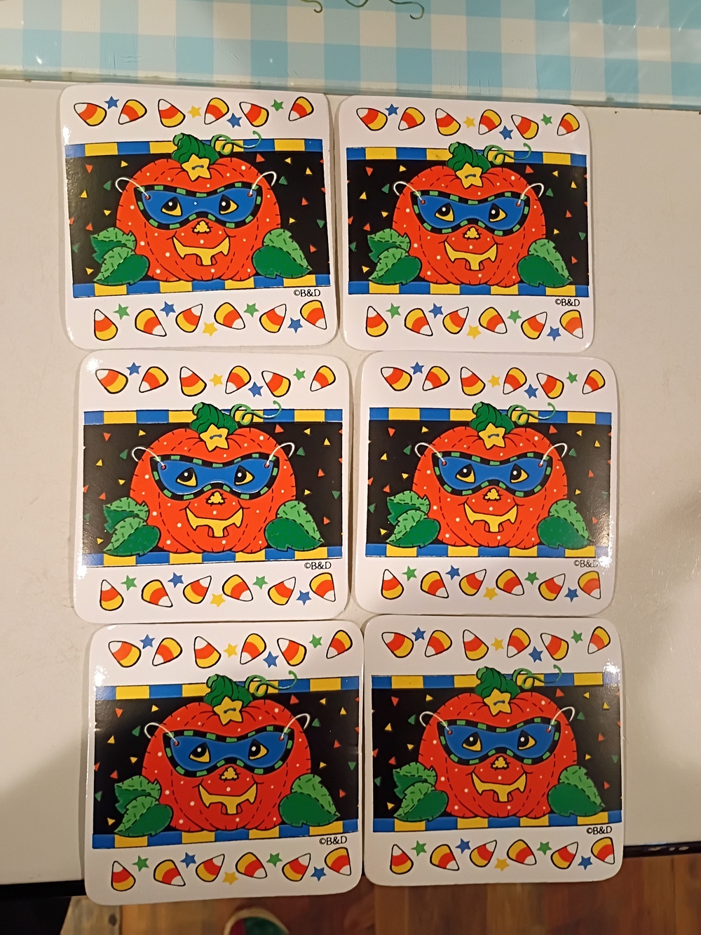 Vintage Halloween Coasters